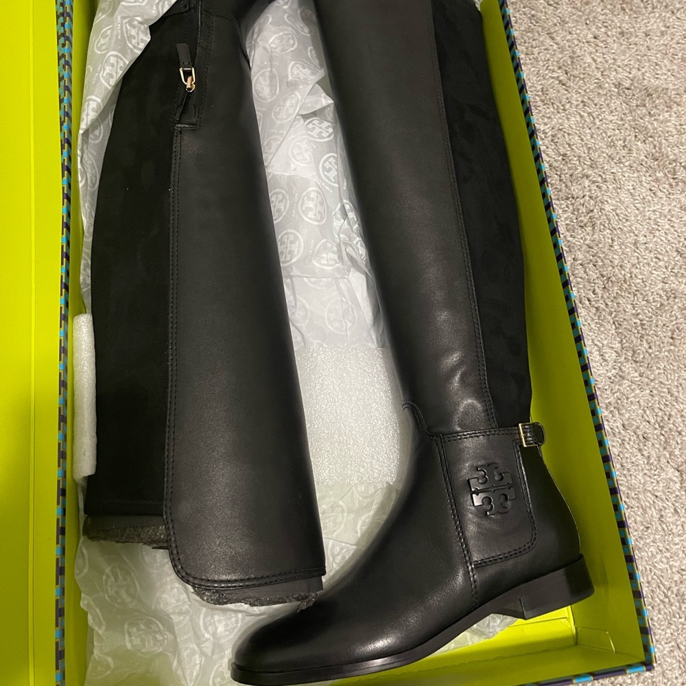 Tory Burch over the knee high boots